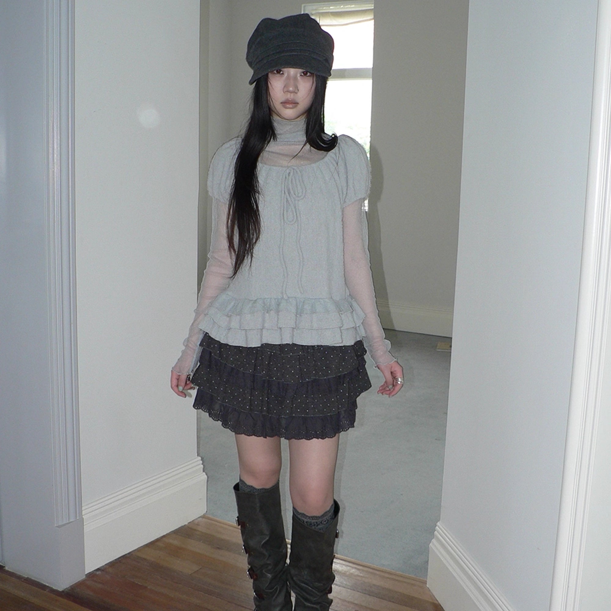 ang_project_Vintage_Dot_Print_Lace_Trim_Tiered_Mini_Skirt_MISSTT