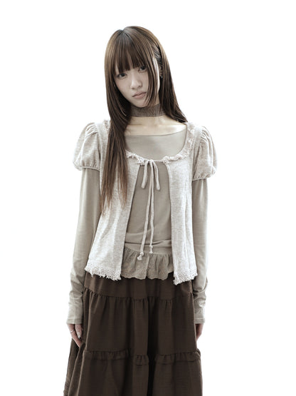 ang_project_Vintage_Fringe_Lace_Trim_Spliced_Two_Piece_Women&