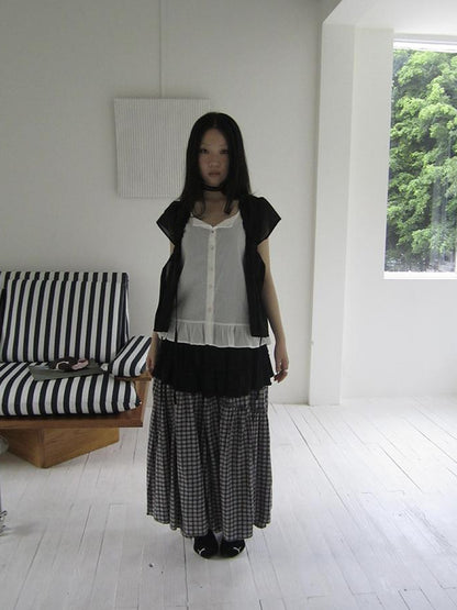 ang project Vintage Inspired Two Tone Short Sleeve Shirt
