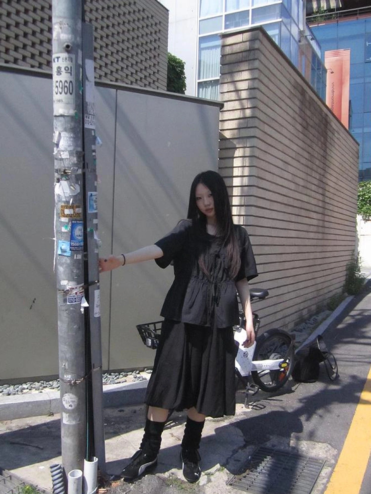 Vintage Lightweight Ruffle Bloom Skirt