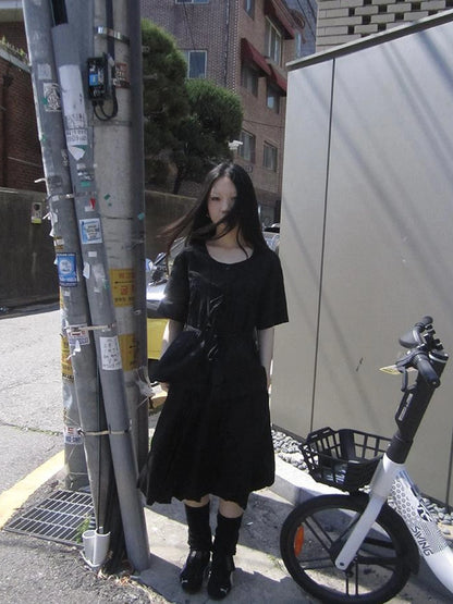 Vintage Lightweight Ruffle Bloom Skirt