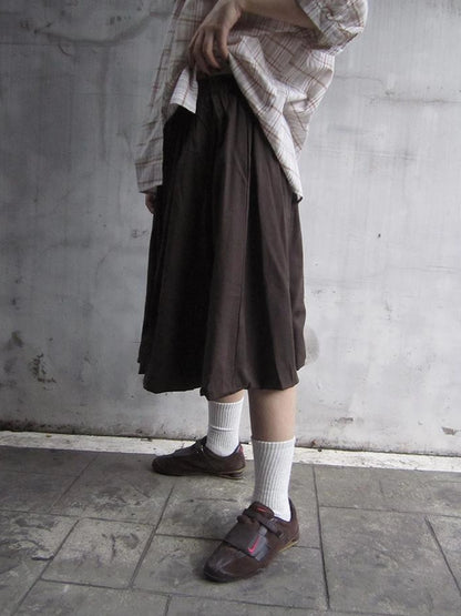 Vintage Lightweight Ruffle Bloom Skirt