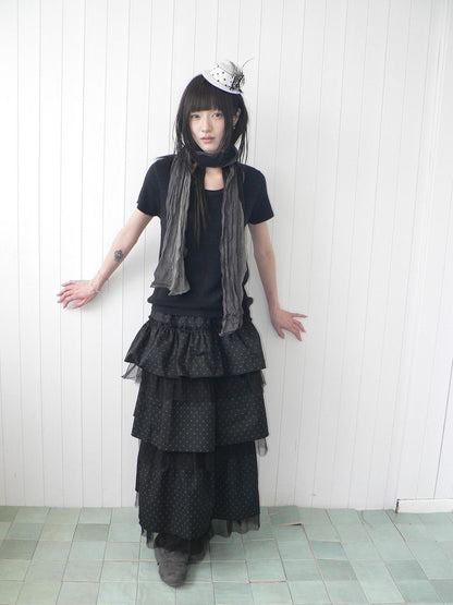 ang project Vintage Loose Fit Solid Crew Neck Two Piece Women&