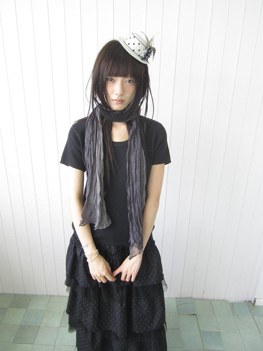 ang project Vintage Loose Fit Solid Crew Neck Two Piece Women&