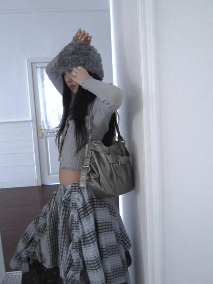 Vintage Medieval Foldable Cotton Shoulder Bag