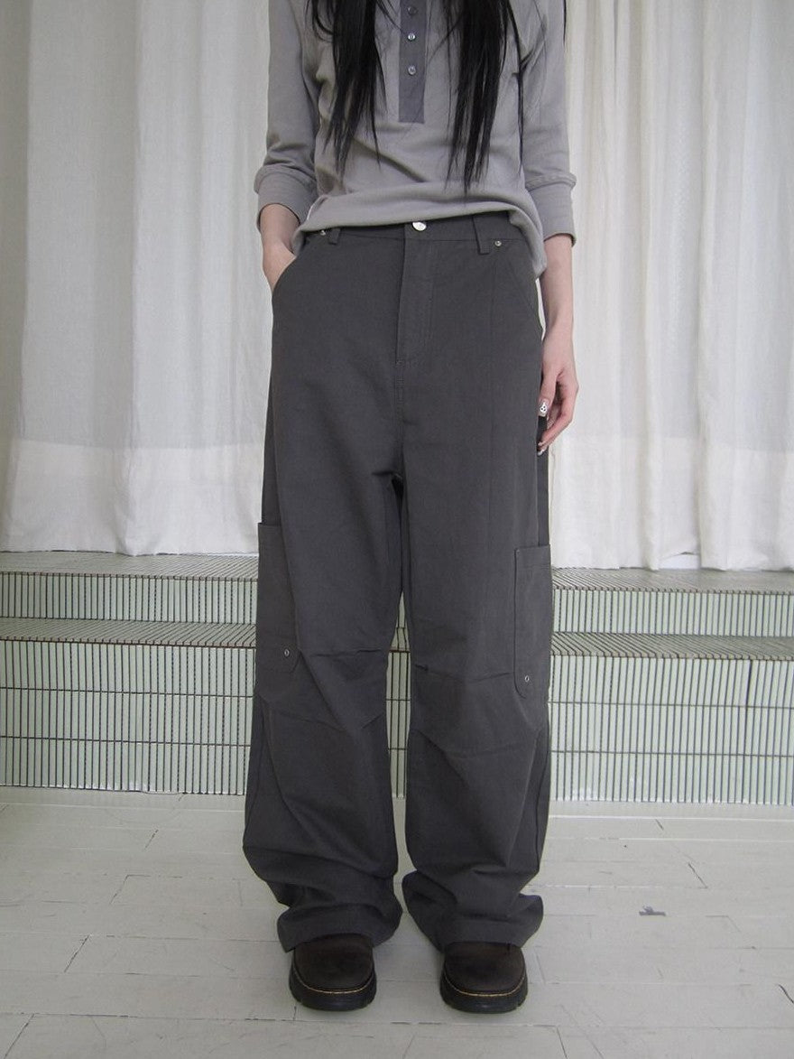ang project Vintage Paratrooper Pleat Multi Pocket Straight Leg Women&
