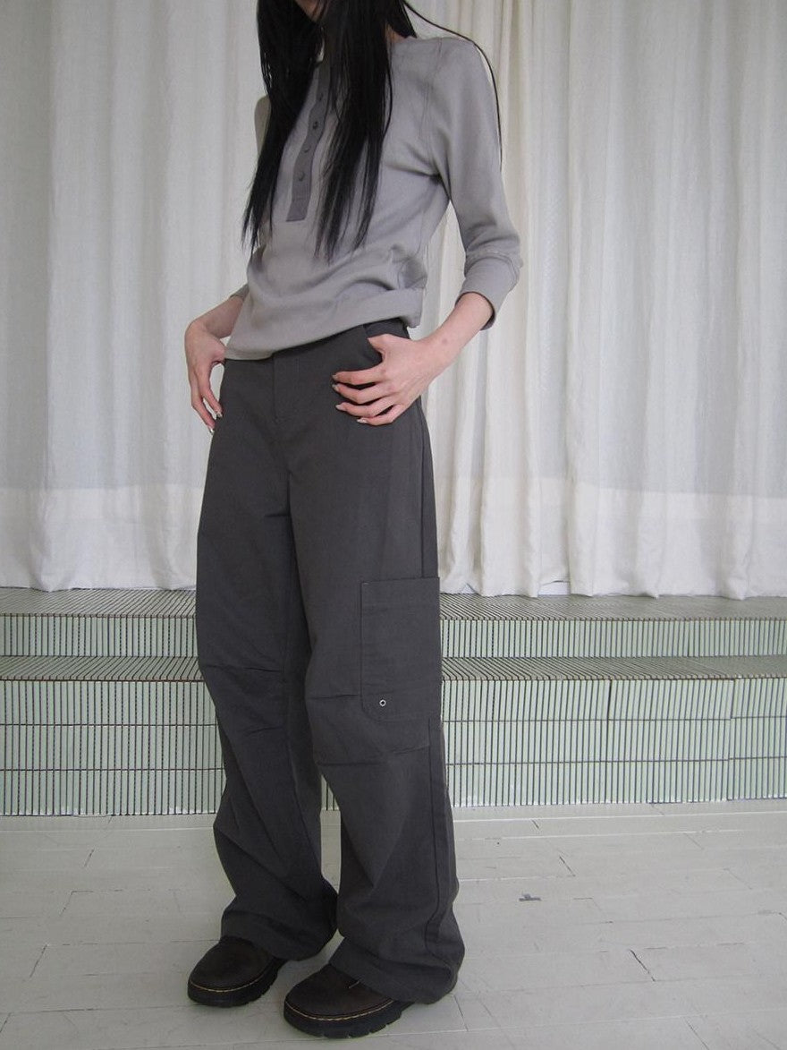 ang project Vintage Paratrooper Pleat Multi Pocket Straight Leg Women&