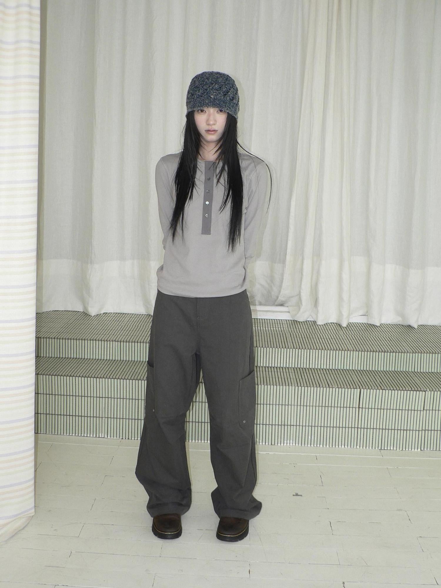 ang project Vintage Paratrooper Pleat Multi Pocket Straight Leg Women&