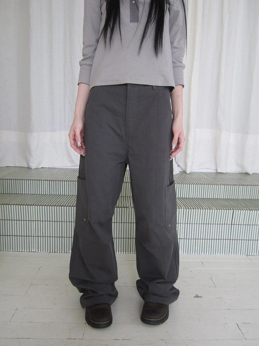 ang project Vintage Paratrooper Pleat Multi Pocket Straight Leg Women&