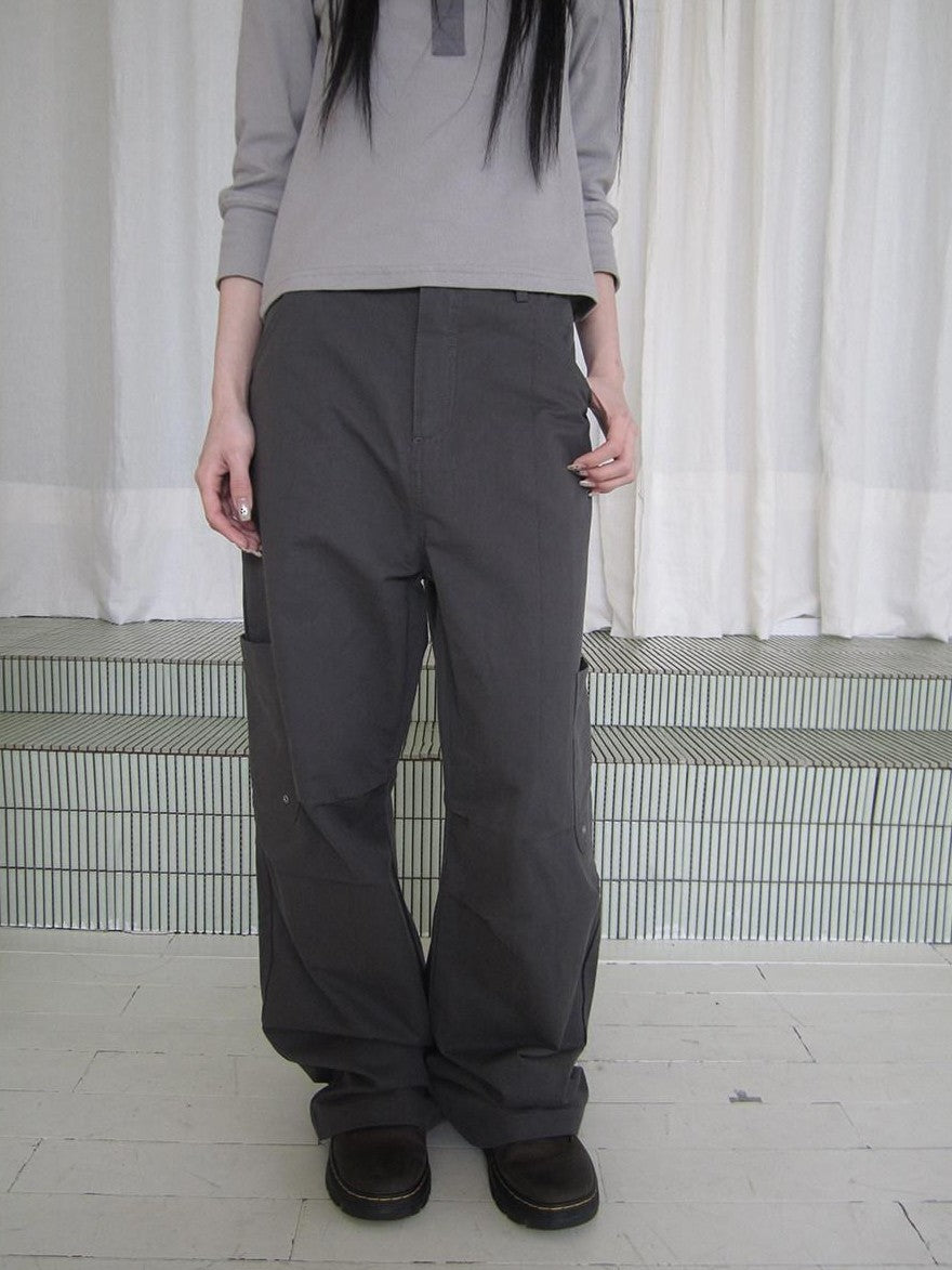 ang project Vintage Paratrooper Pleat Multi Pocket Straight Leg Women&