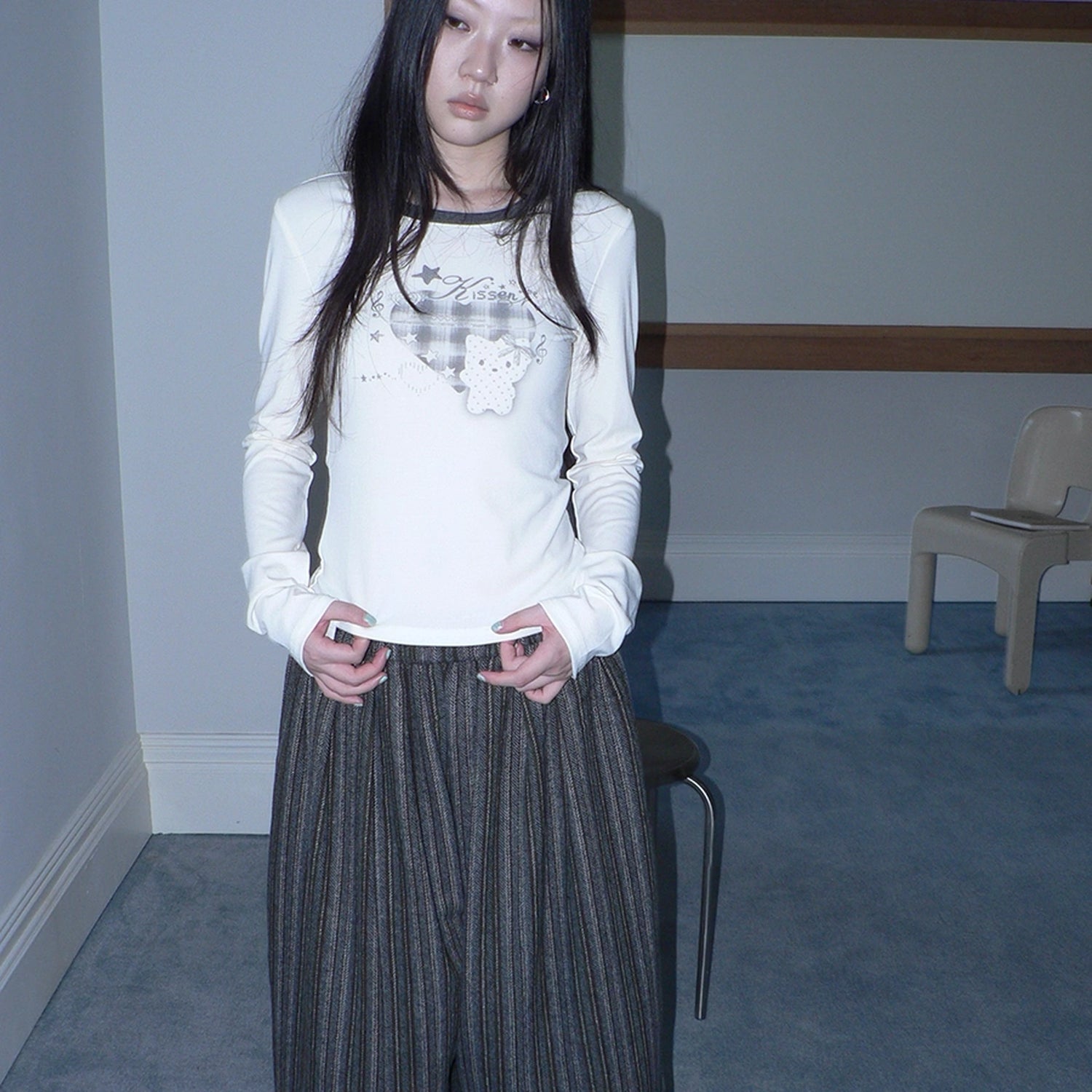 ang_project_Vintage_Plaid_Heart_Print_Long_Sleeve_Tee_MISSTT