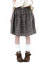 ang_project_Vintage_Plaid_Three_Button_Elastic_Waist_Tie_A_Line_Women&
