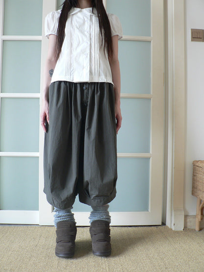 ang_project_Vintage_Pleated_Single_Row_Buttons_Cropped_Women&