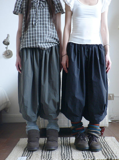 ang project Vintage Pleated Single Row Buttons Cropped Women&
