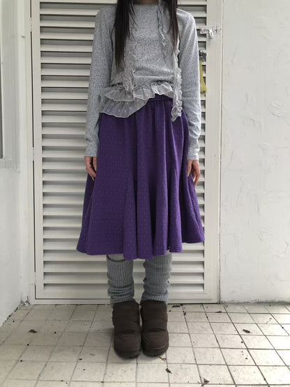 ang_project_Vintage_Print_Elastic_Waist_Loose_A_Line_Women&