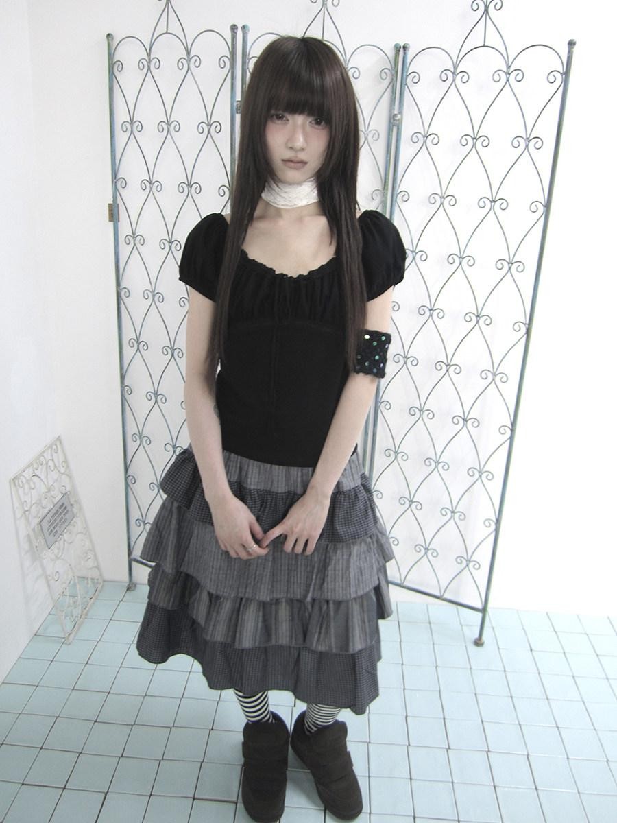 ang project Vintage Ruched Drawstring Tie Panelled Puff Women&