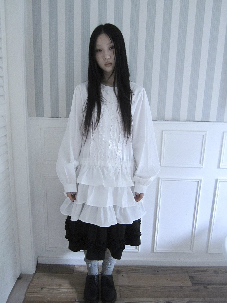 ang_project_Vintage_Ruffle_Edge_Button_Panelled_Tiered_Hem_Women&