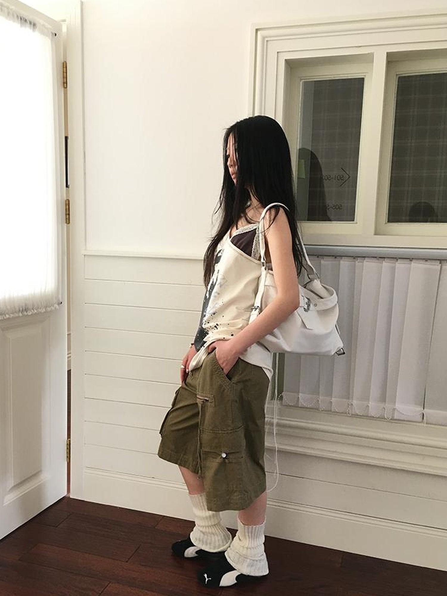 Updateang project Vintage Summer Portrait Print Off Shoulder Lace Trim T Shirt