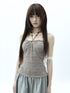 ang_project_Vintage_Variegated_Stripe_Padded_V-neck_Halter_Women&
