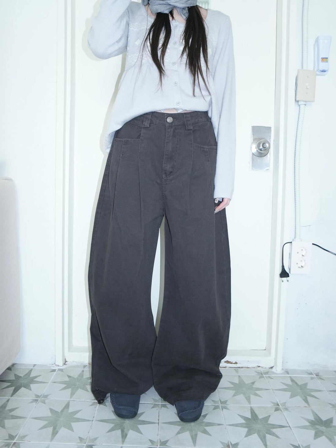 ang project Vintage Wash Ruched Women&