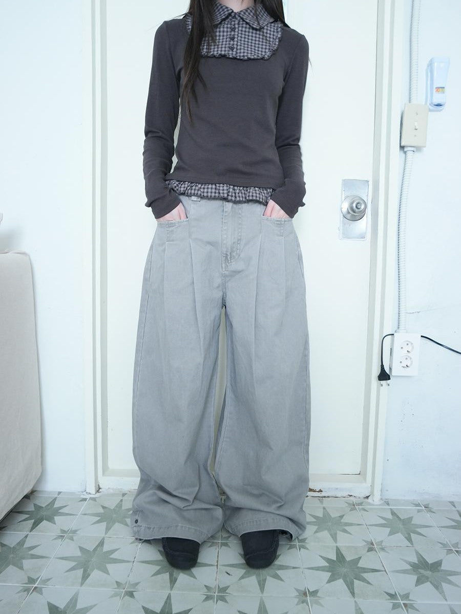 ang project Vintage Wash Ruched Women&