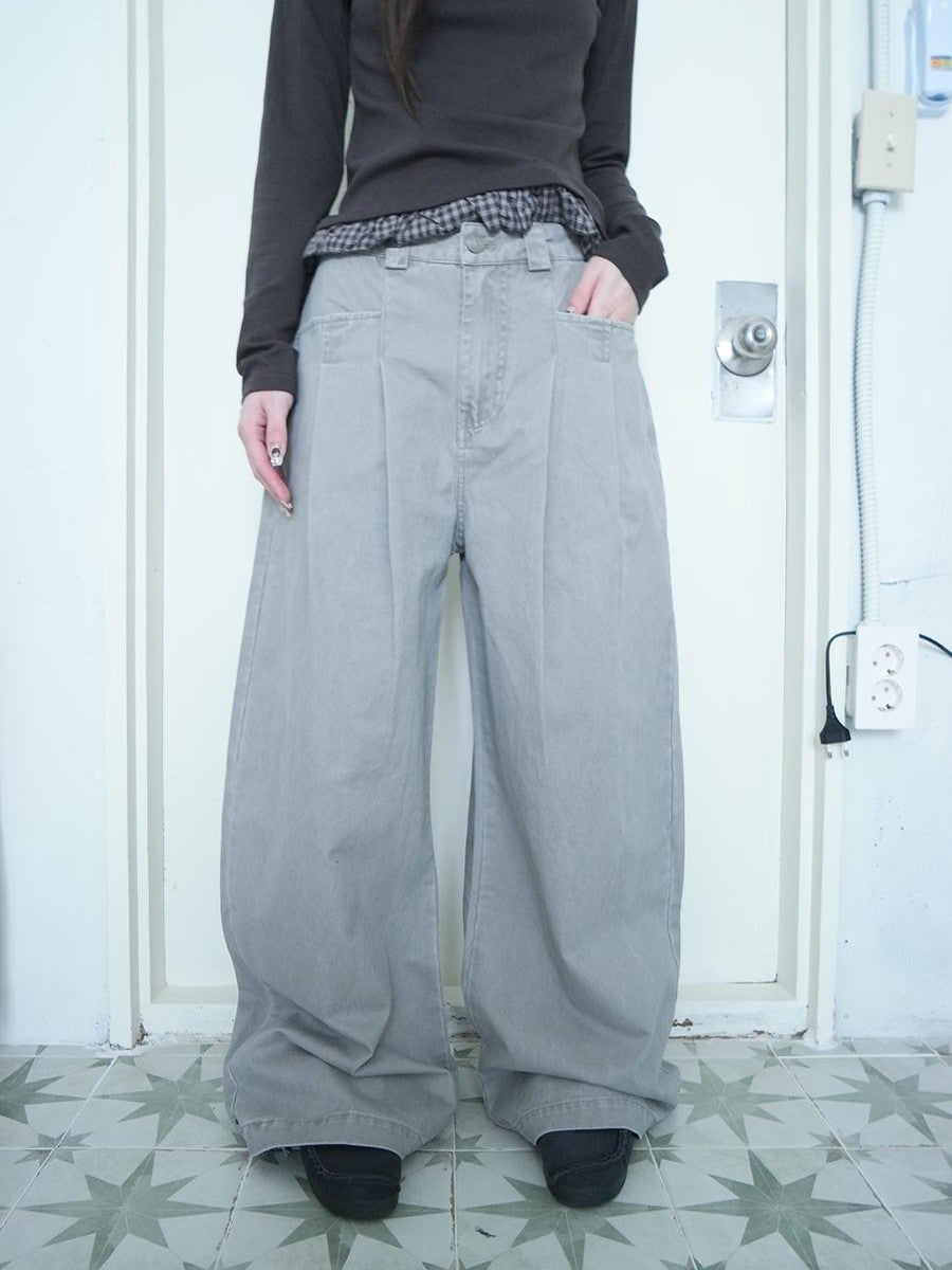 ang project Vintage Wash Ruched Women&