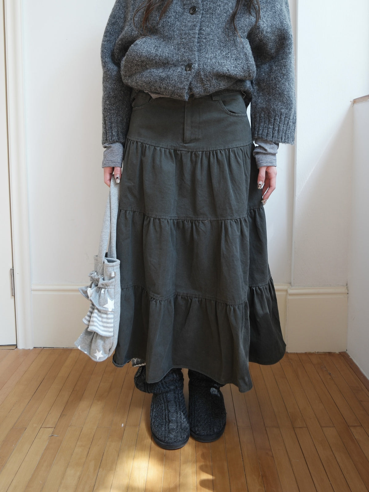 ang_project_Vintage_Washed_Pleated_High_Waist_Tiered_Women&