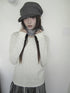 ang_project_Waffle_Knit_Floral_Print_Three_Button_Roundneck_Women&