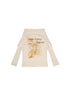 ARIADNAw Punk Street Vintage Batwing Sleeve Thermal T Shirt