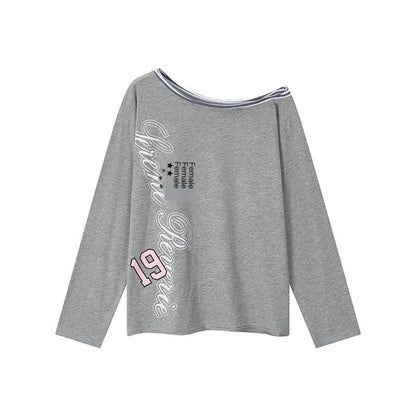 atrandom_Asymmetrical_Spliced_Contrast_Text_Print_Women&