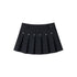 atrandom_Black_Star_Stud_Lace_Up_Pleated_Women&