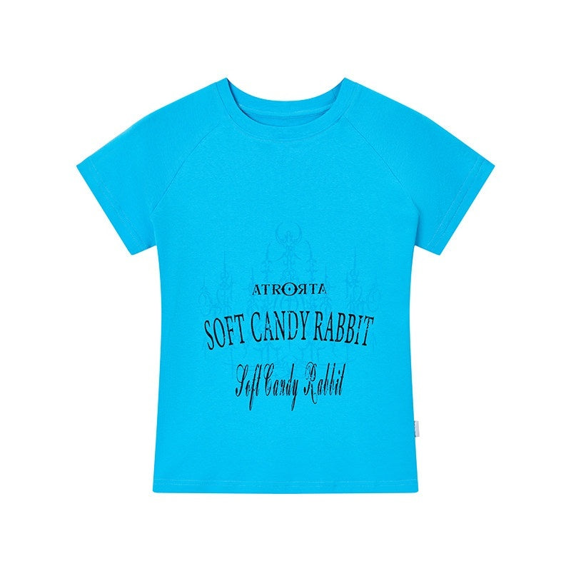 atrandom_Blue_Gray_Vintage_Print_Raglan_Slim_Women&
