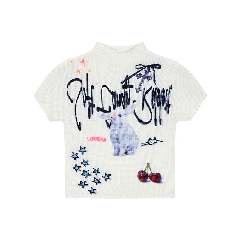 atrandom_Candy_Rabbit_Ruched_Stretch_Print_Women&