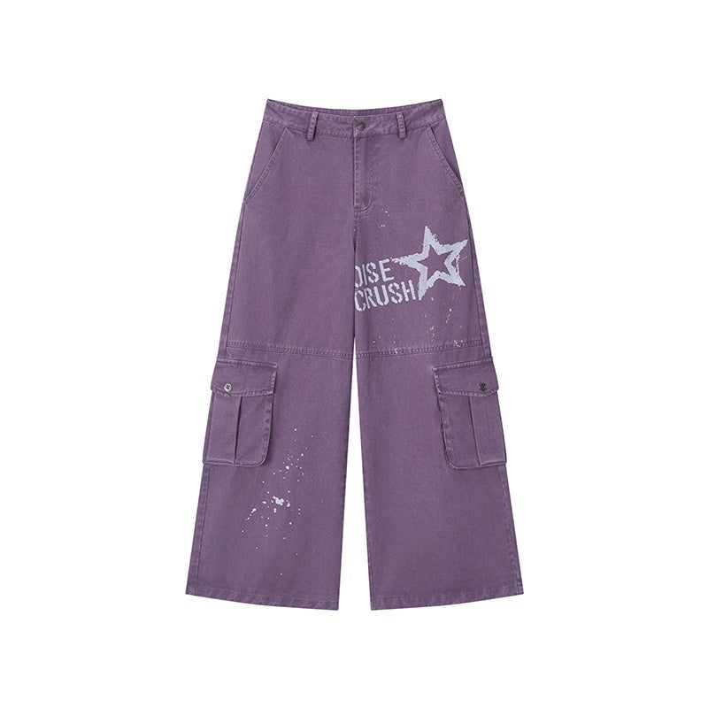 atrandom_Chalk_Gray_Washed_Distressed_Printed_Wide_Leg_Women&