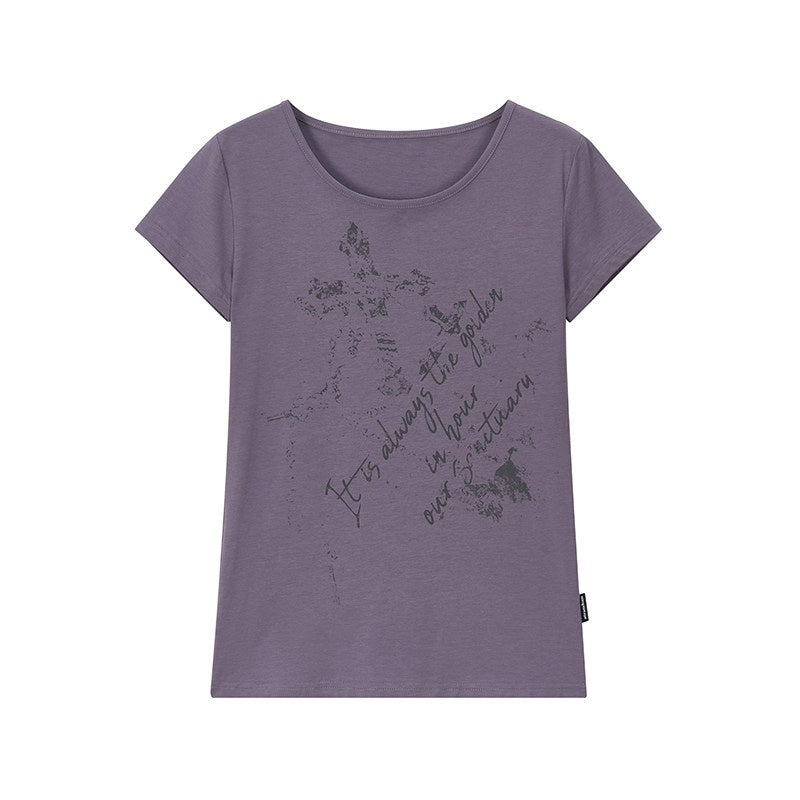 atrandom_Cross_Letter_Print_Slim_Fit_Women&