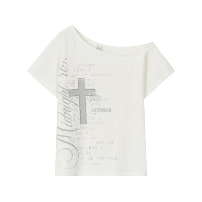 atrandom_Cross_Print_Asymmetric_Shoulder_Women&