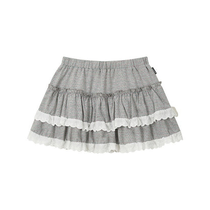 atrandom_Dotted_Floral_Layered_Lace_Pleated_High_Waist_Women&