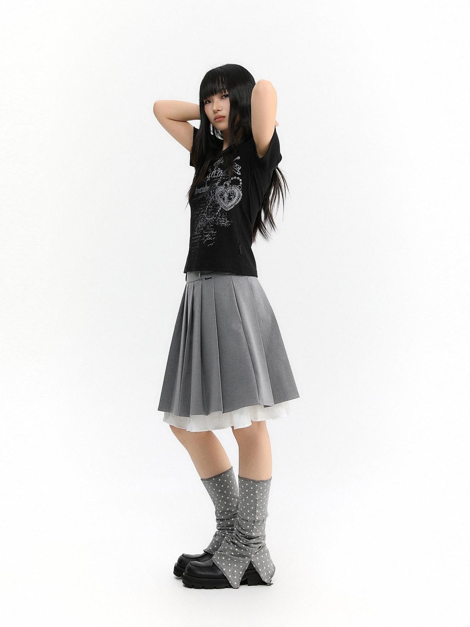 atrandom Dreamscape Print Rhinestone Women&