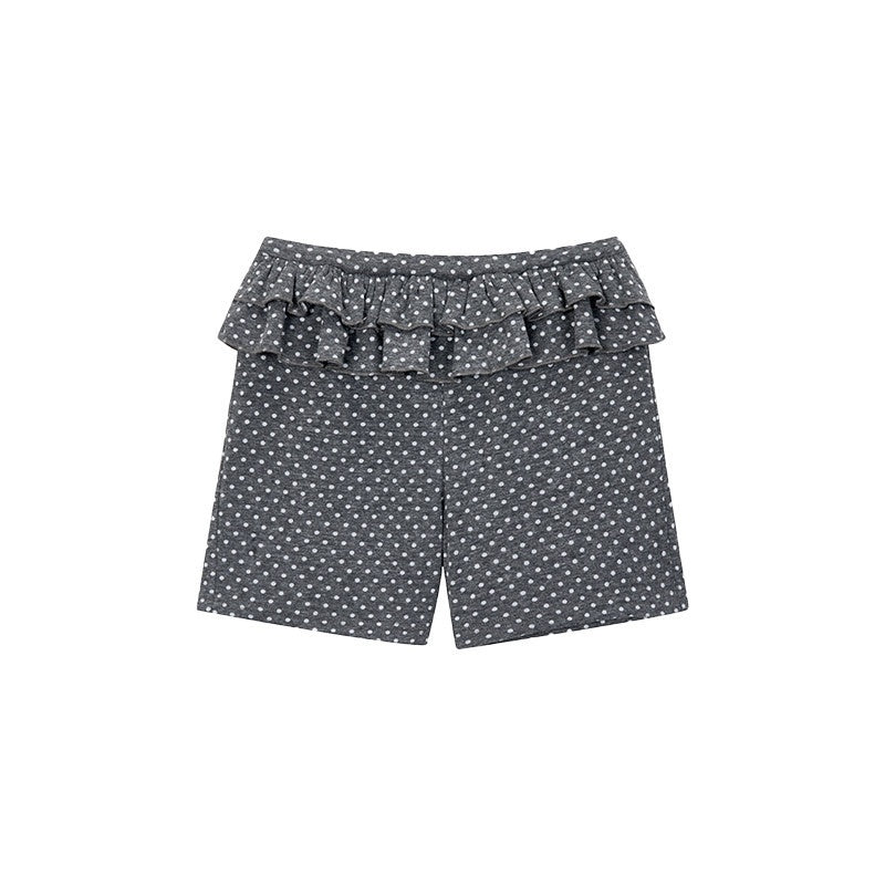 atrandom_Gray_Polka_Dot_Ruffle_Girlish_Women&