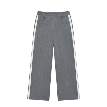 atrandom_Grey_Lace_Trim_Low_Rise_Straight_Women&