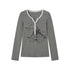 atrandom_Keyring_Print_Striped_Contrast_Trim_Slim_Fit_Women&