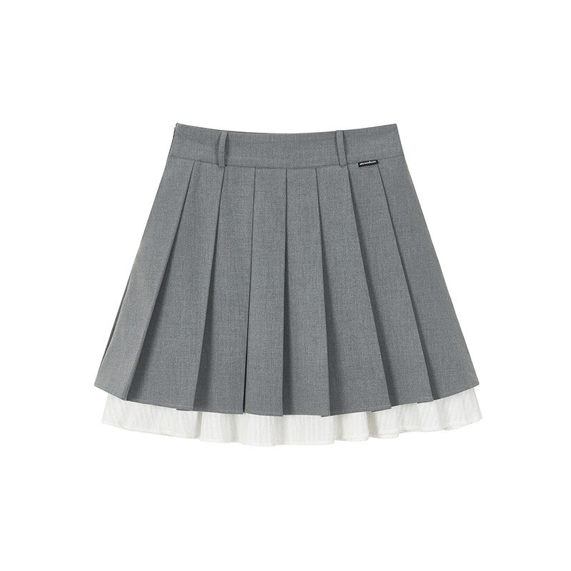 atrandom_Light_Gray_Pleated_Collegiate_Women&
