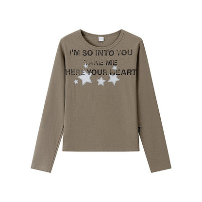 atrandom_Pickle_Green_Vintage_Text_Star_Print_Women&