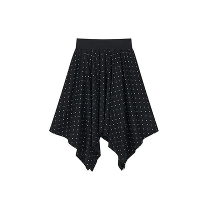 atrandom_Polka_Dot_Asymmetric_Elastic_Waist_Women&
