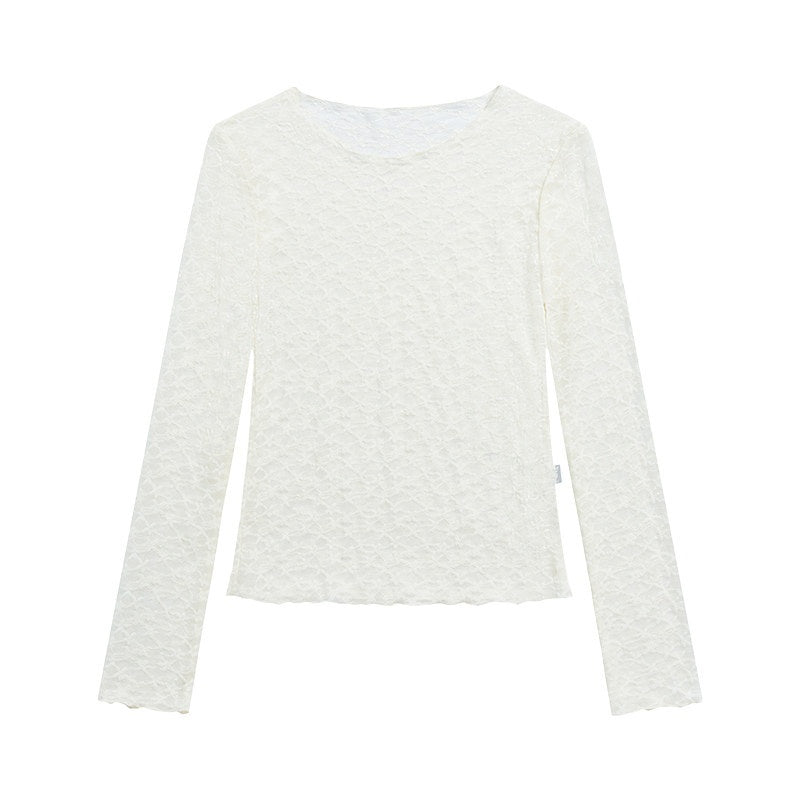 atrandom_Sheer_Lace_Mesh_Layered_Slim_Fit_Women&