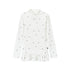 atrandom_Star_Print_Lace_Trim_High_Neck_Knit_Women&