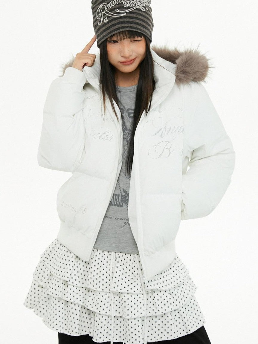 atrandom Star Print Pleated Women&