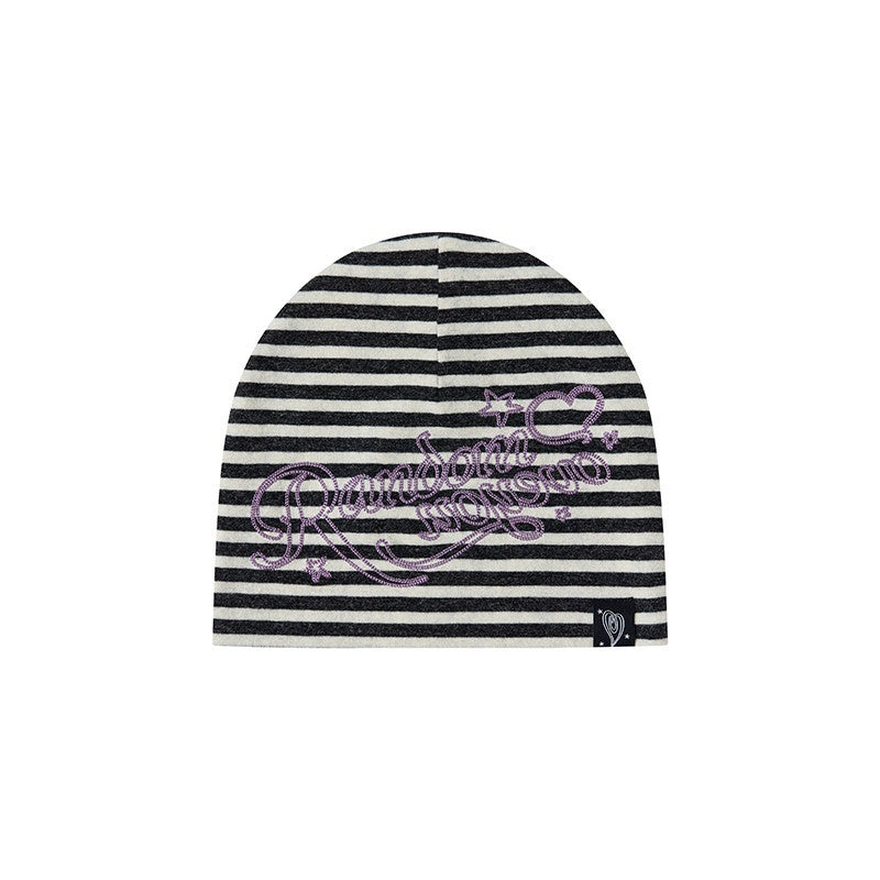 atrandom_Striped_Chain_Embroidered_Slouchy_Casual_Commuter_Women&