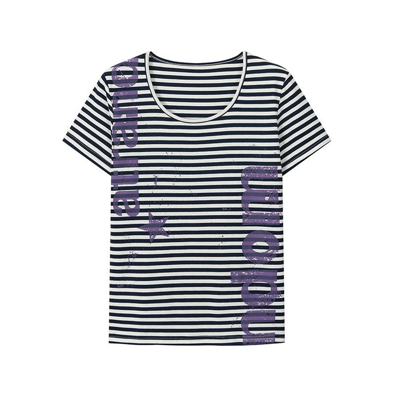 atrandom_Striped_Printed_Waist_Cinch_Vintage_Women&