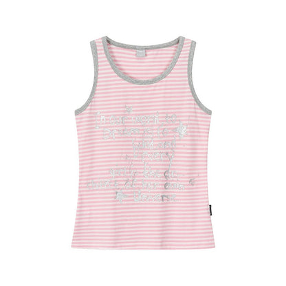 atrandom_Striped_Silver_Foil_Text_Print_Racerback_Women&
